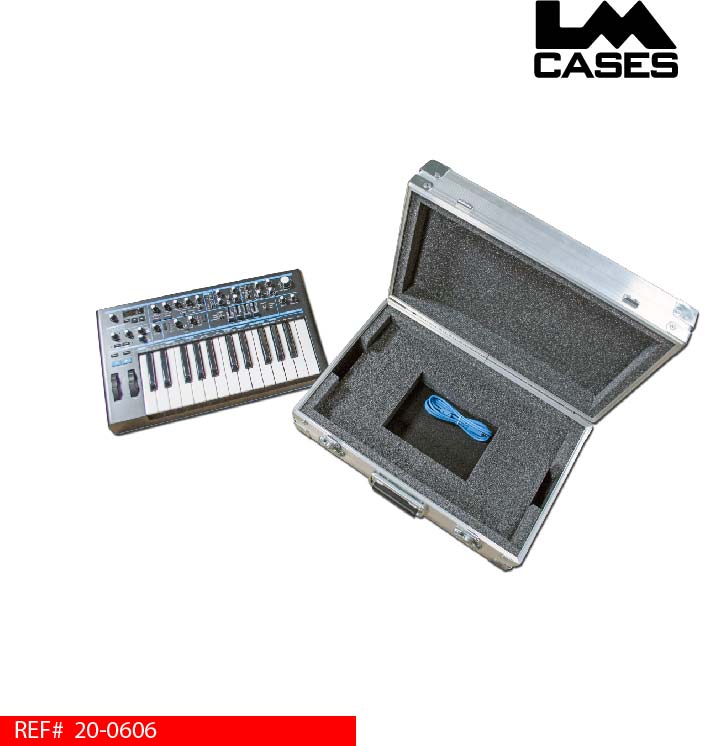 Novation Bass Station II Synth Road Case | LM Cases, Custom Road Cases